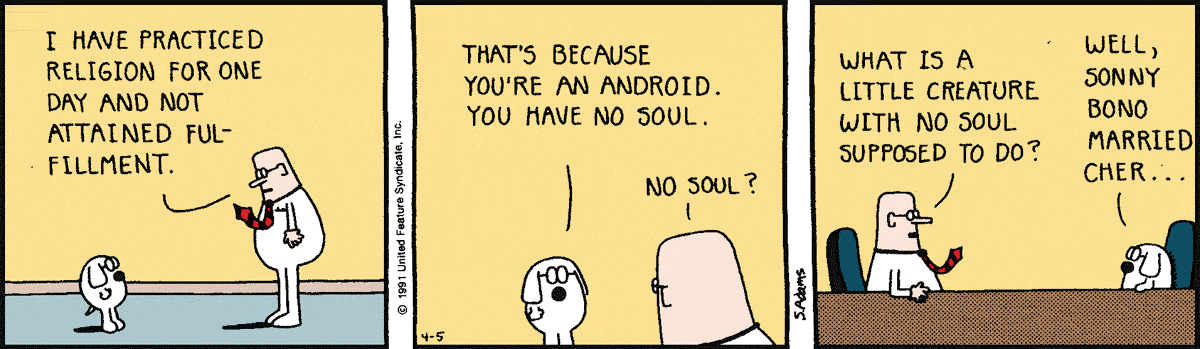 Dilbert Cartoon